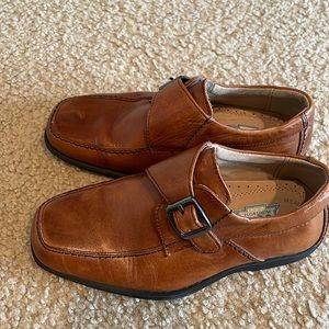 Boys leather dress shoes